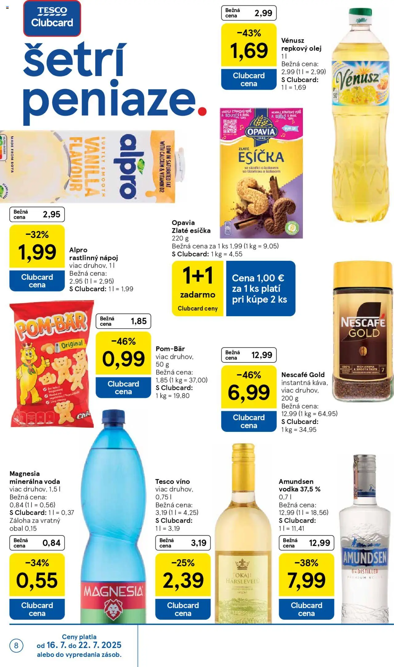 Tesco Supermarket - leták - strana 8- platný od 16.07.2025