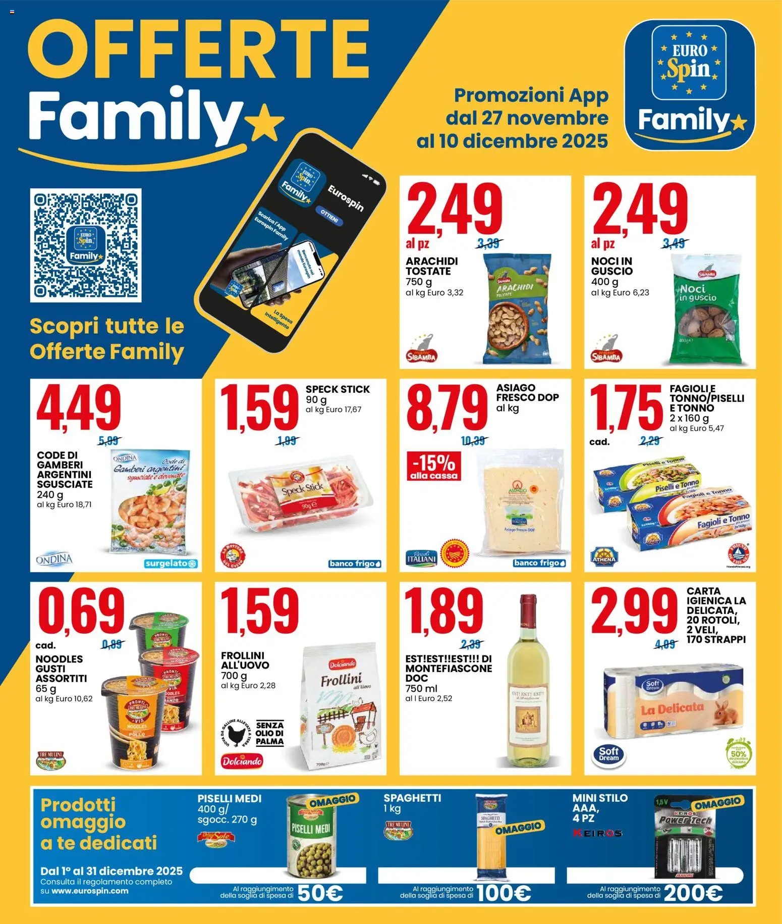 Volantino Eurospin	 - pagina 12 - valido dal 27/11/2025