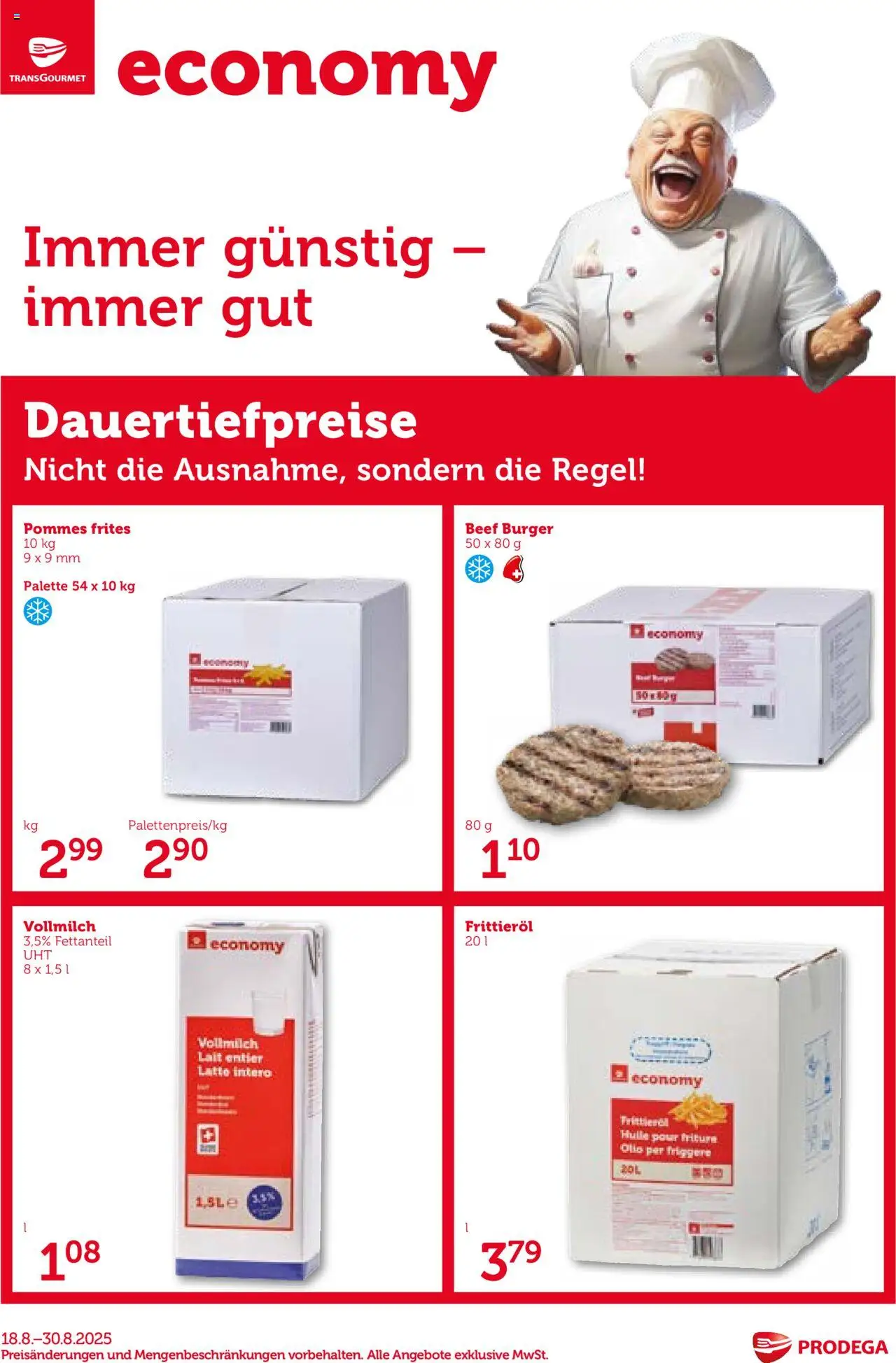 Prodega Economy - Seite 1- gültig ab 18.08.2025