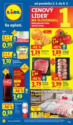 Lidl leták platný od 02.02.2026