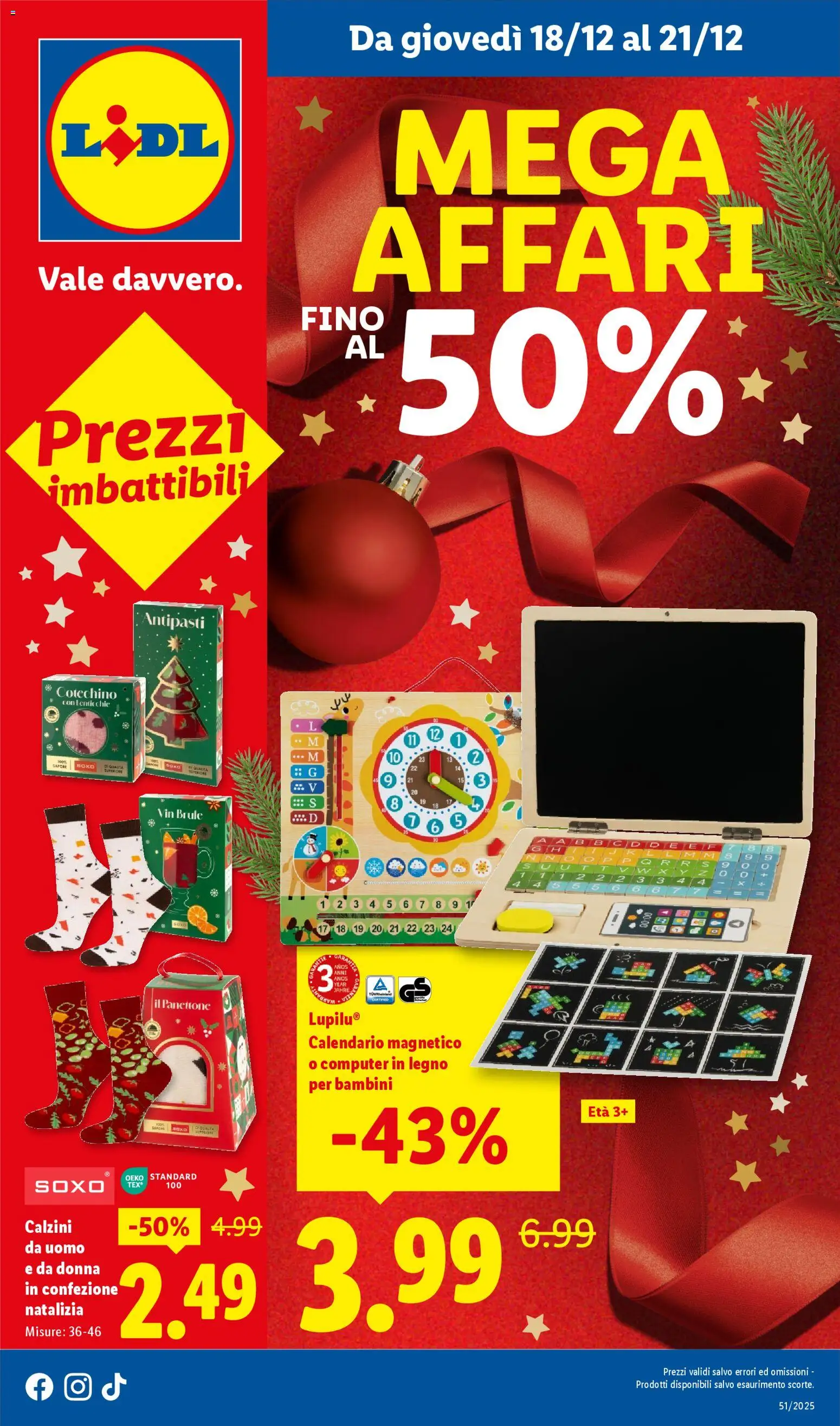 Lidl Mega Affari catalogo - pagina 1 - valido dal 18/12/2025