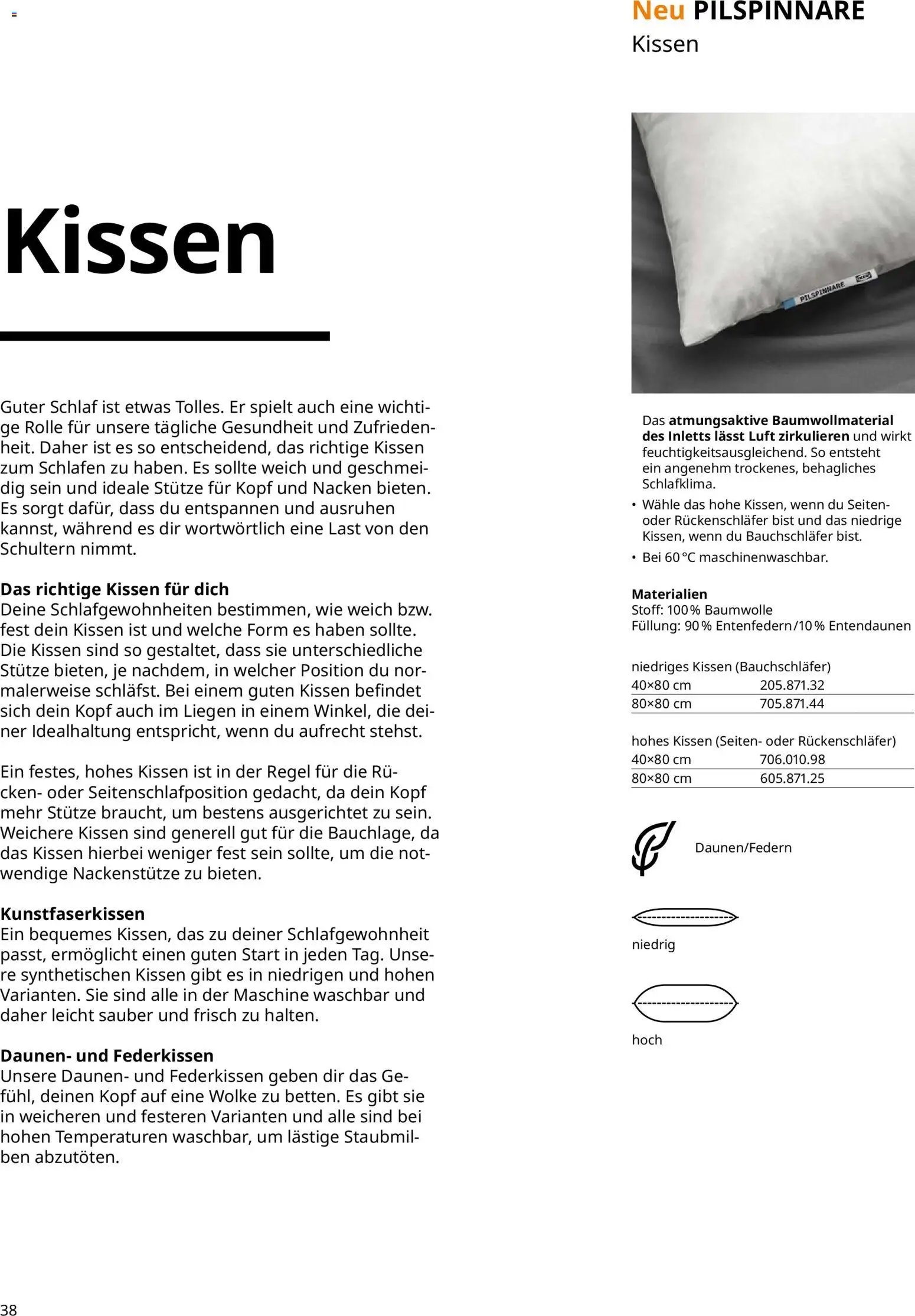 Ikea Prospekt  Schlafkomfort	 - Seite 38 - gültig ab 30.09.2025