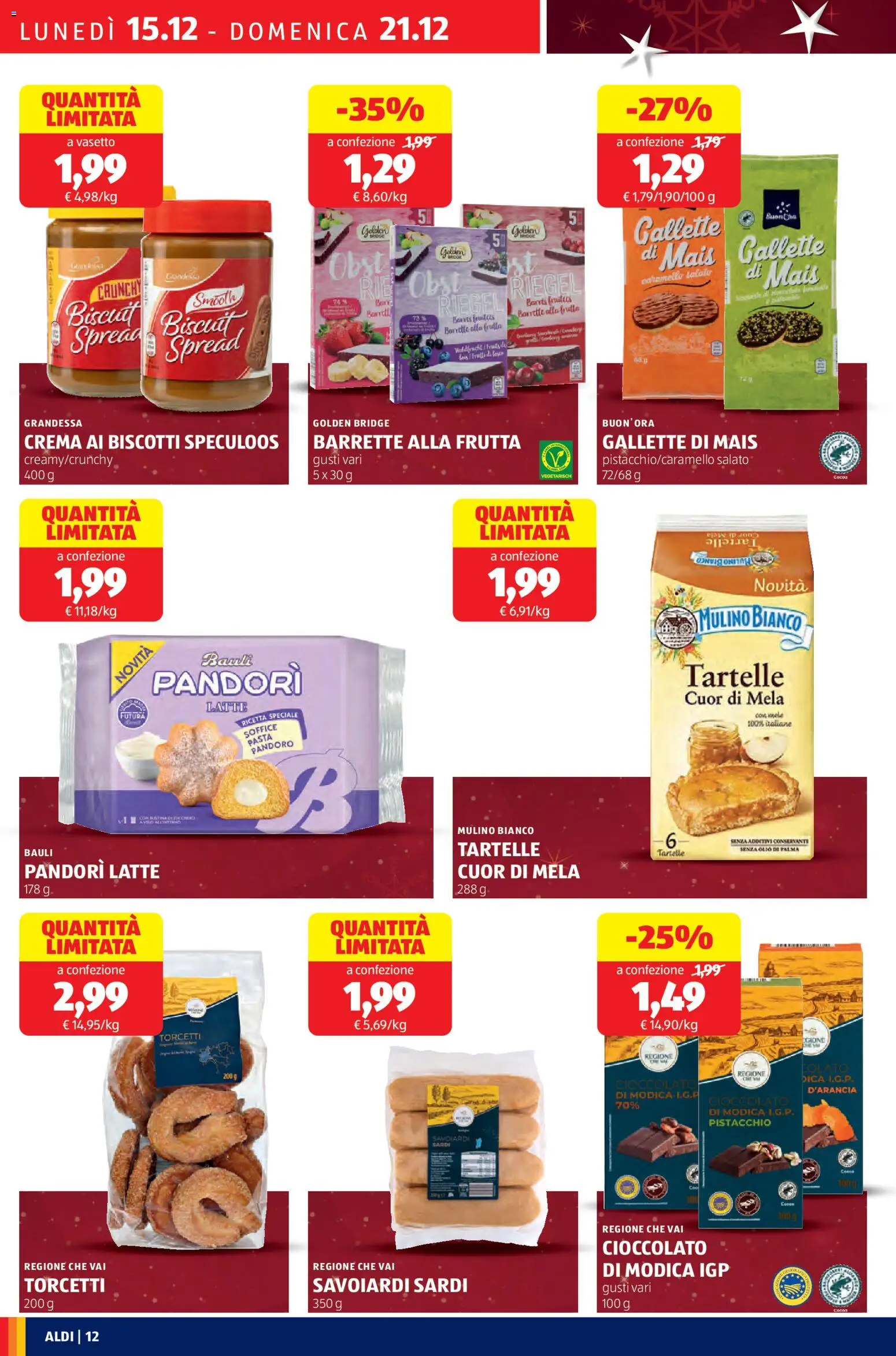 Volantino Aldi	 - pagina 12 - valido dal 15/12/2025