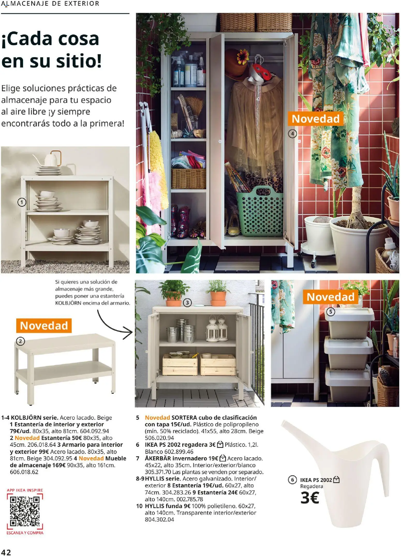 Catálogo IKEA Muebles de exterior - Página de 42 - Válido desde 17/12/2025