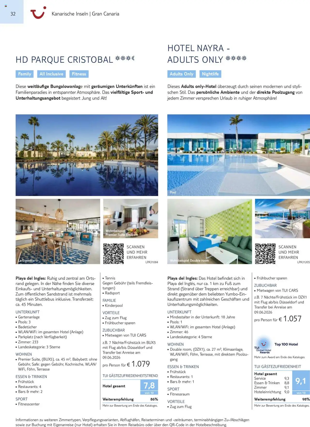 TUI Prospekt Kanaren, Kapverden & Senegal 2025/26	  - Seite 32 - gültig ab 01.11.2025