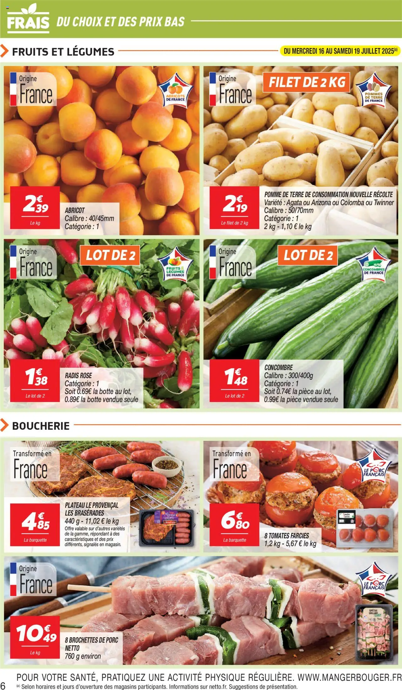 Netto catalogue - page 6 - valable à partir du 15/07/2025