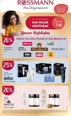 Vorschau Rossmann Onlineprospekt gültig ab 02.02.2026