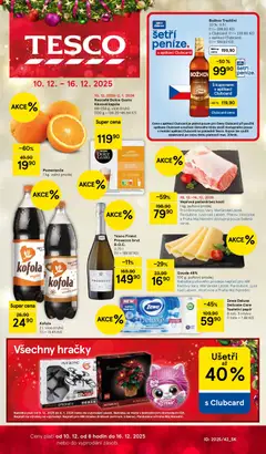 Náhled Tesco leták - Hypermarket platný od 10.12.2025