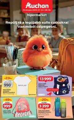 Előnézet Auchan Iskolakezdés ajánlataink érvényes 2025.07.24.-tól
