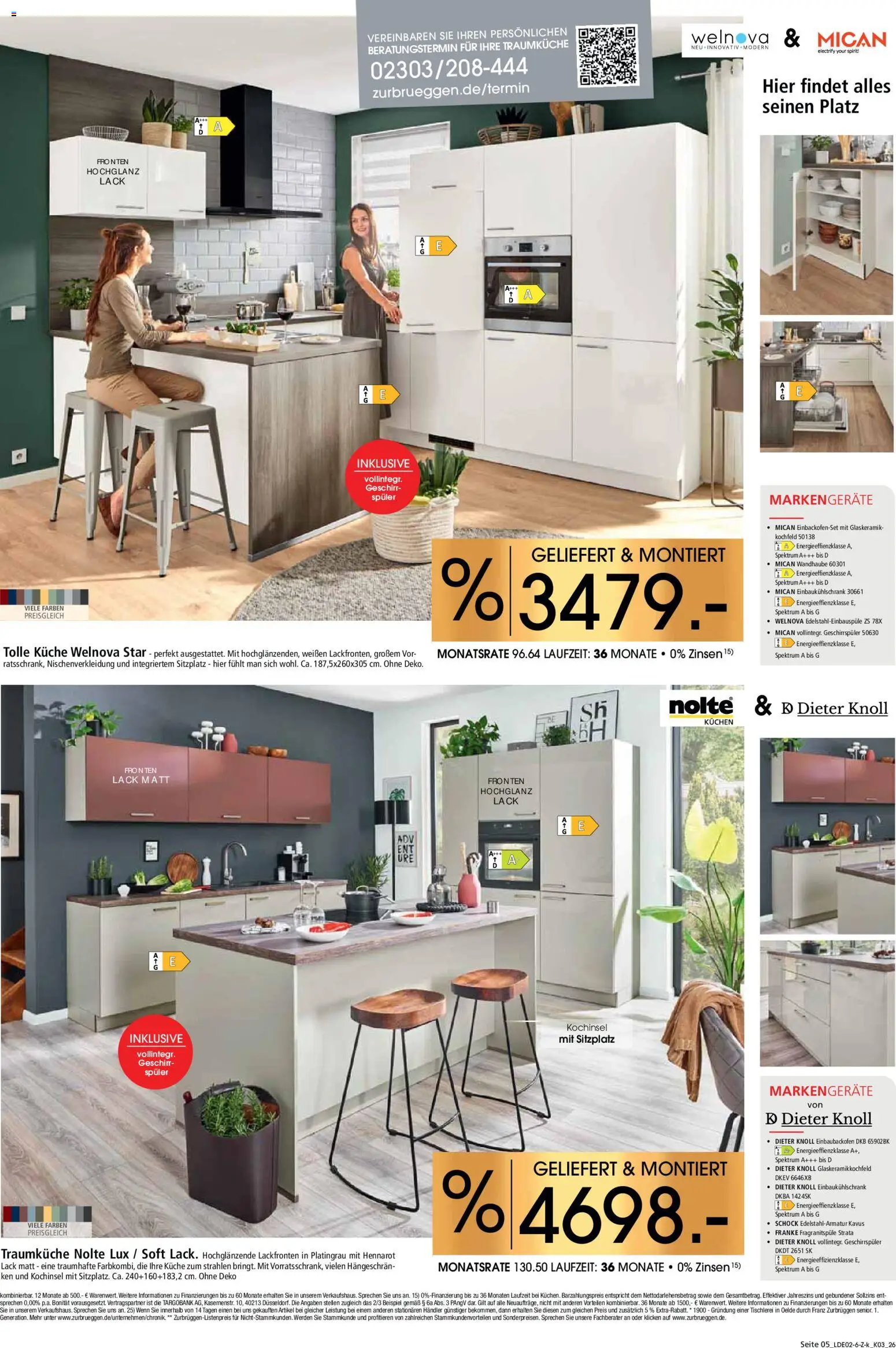 Zurbrüggen Küchen für Ihr Zuhause - Seite 5 - gültig ab 22.02.2026