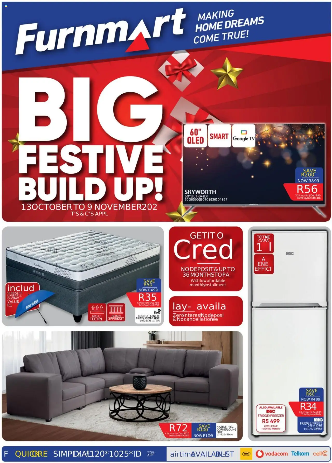 Furnmart Specials - page 1- valid from 13/10/2025