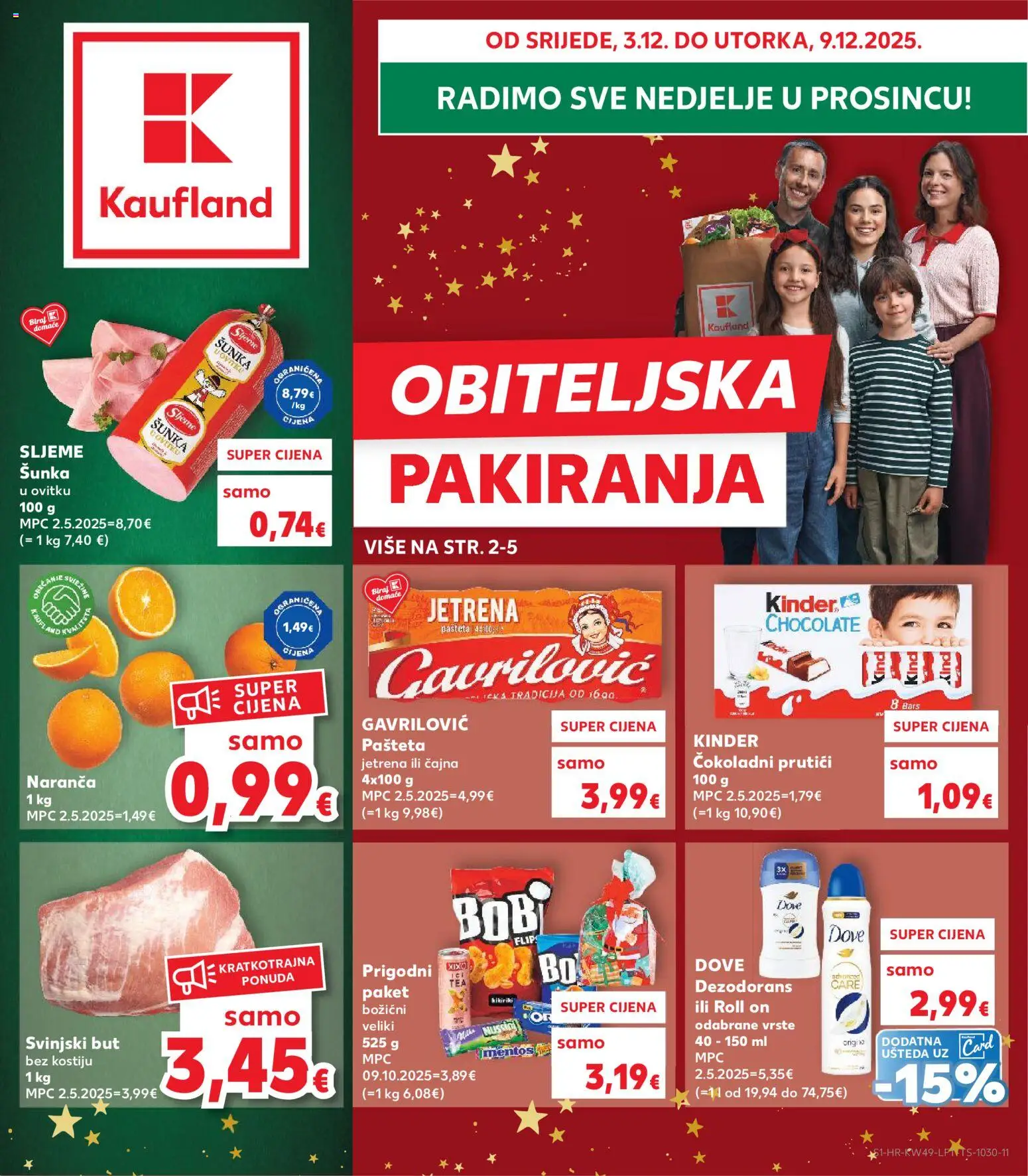 Katalog Kaufland - stranica 1- važeći od 03.12.2025