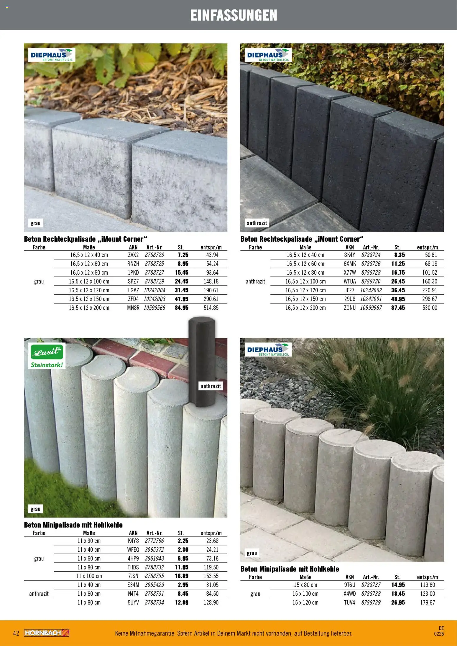 Hornbach Garten- & Terrassengestaltung - Seite 42 - gültig ab 12.02.2026