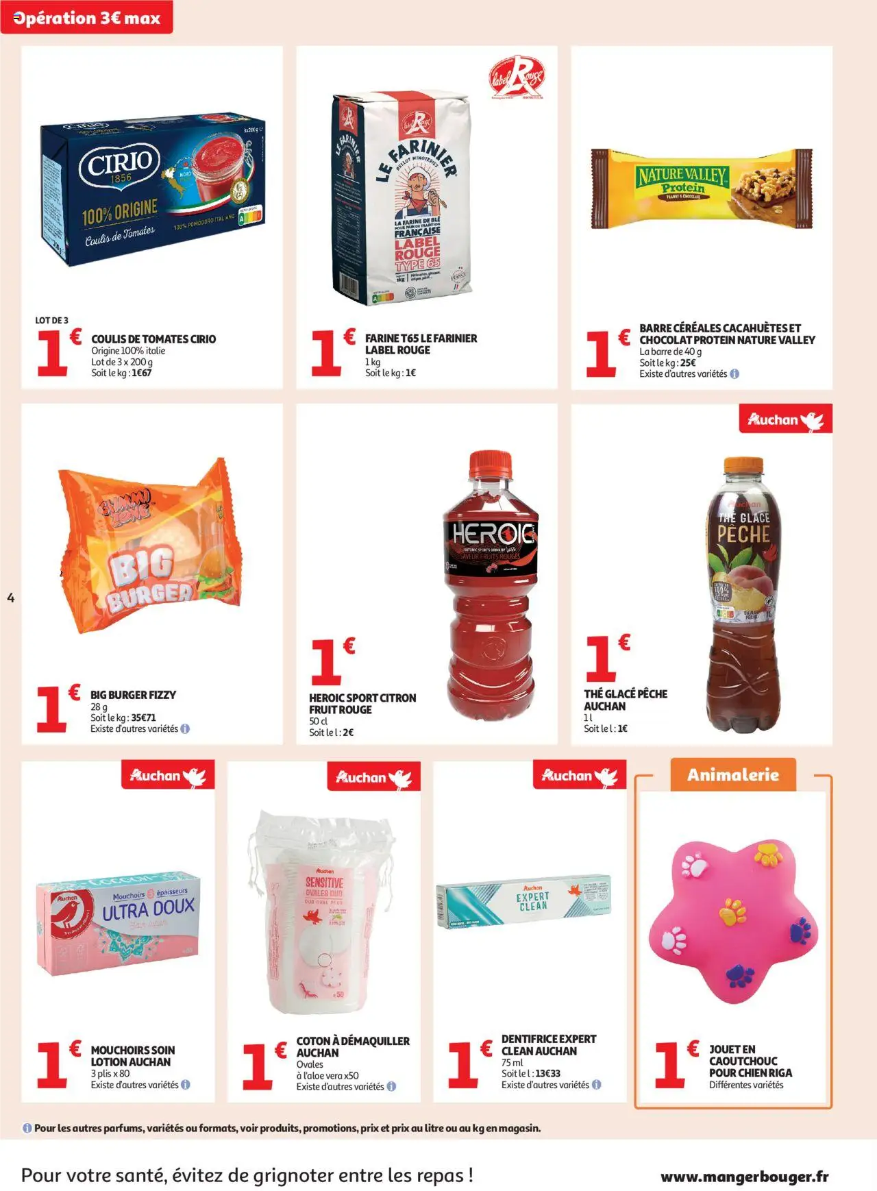 Auchan - C'est parti pour une année moins chère dans votre super - pagina 4- geldig vanaf 16/07/2025