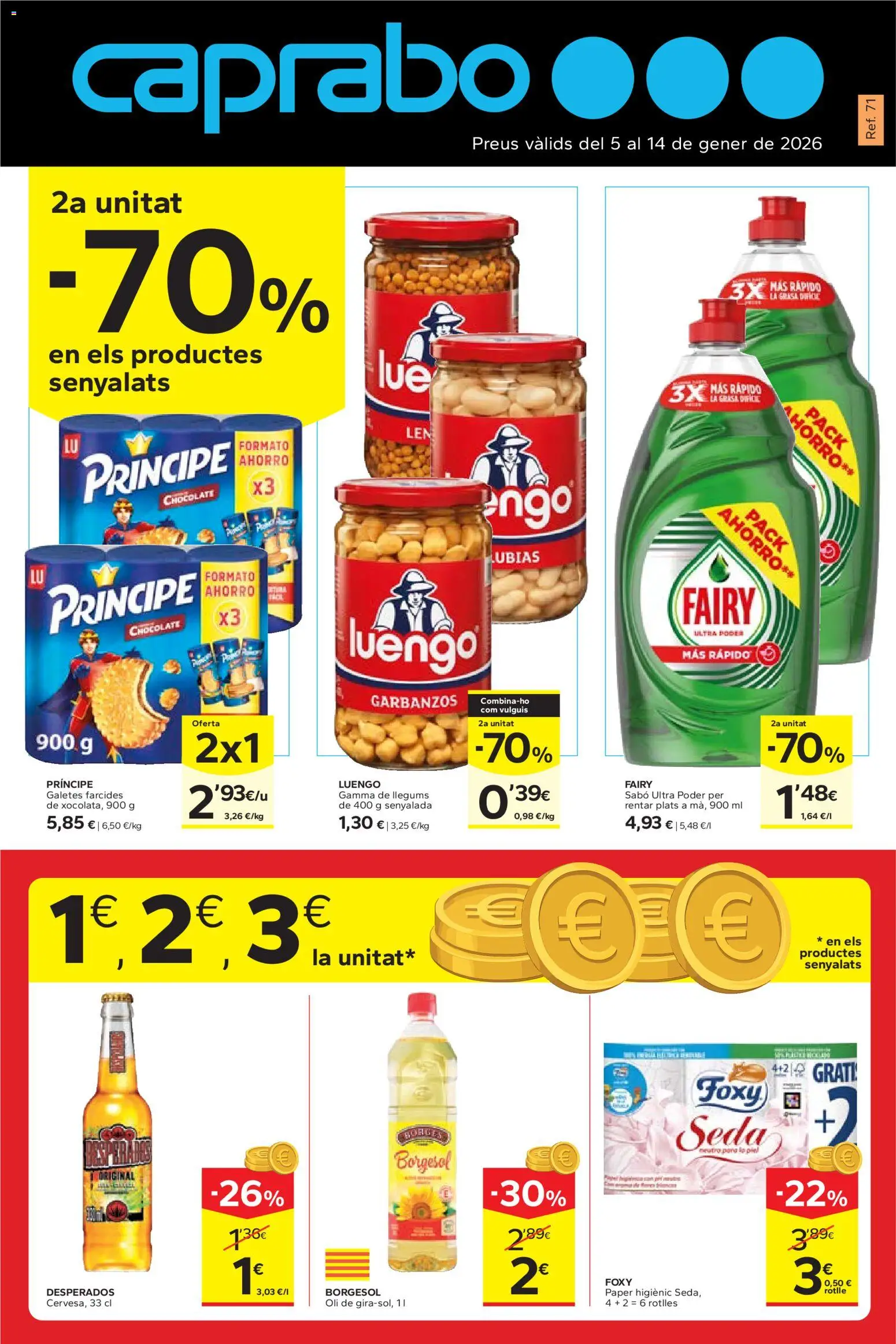 Caprabo folleto - Página de 1 - Válido desde 05/01/2026
