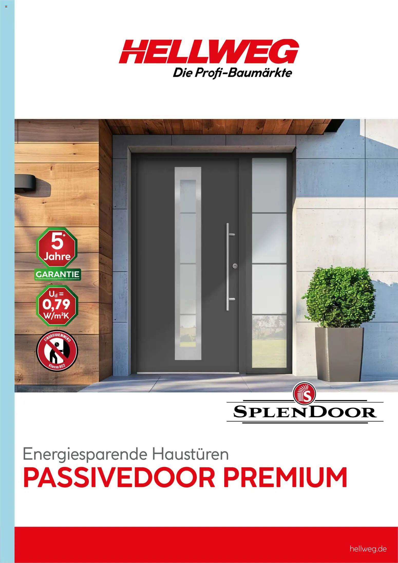 Hellweg Splendoor Innentüren Katalog - Seite 1 - gültig ab 05.12.2025