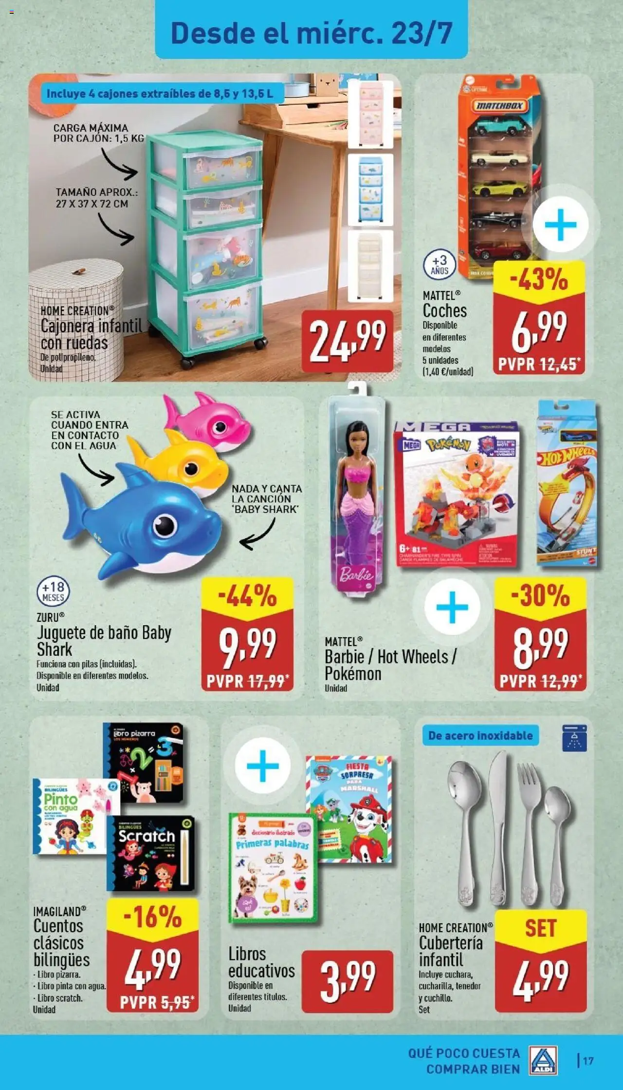 Aldi folleto Península - Página de 17 - Válido desde 21/07/2025
