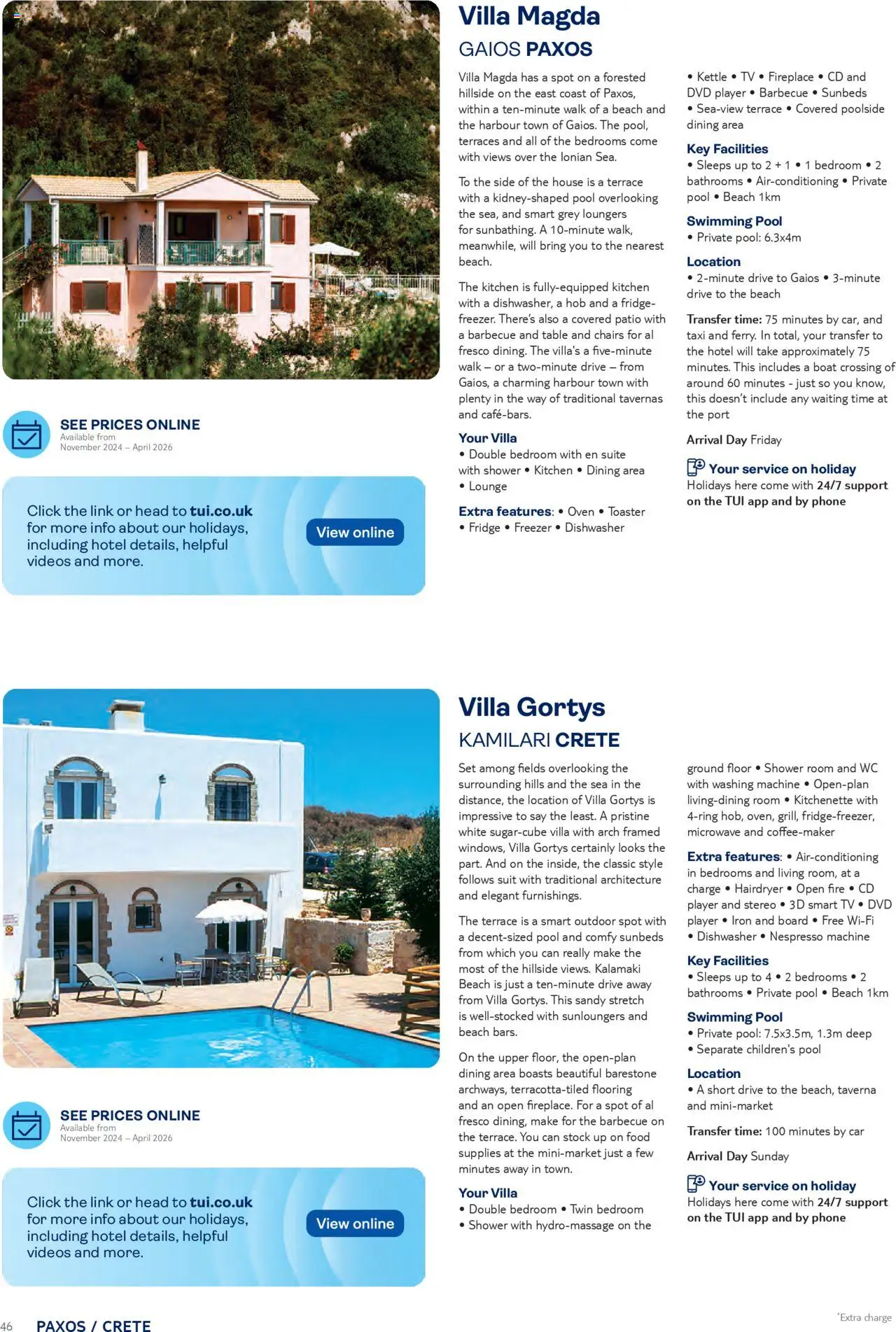 TUI - Villas Collection November 2024 – April 2026 - page 46- valid from 01/11/2024