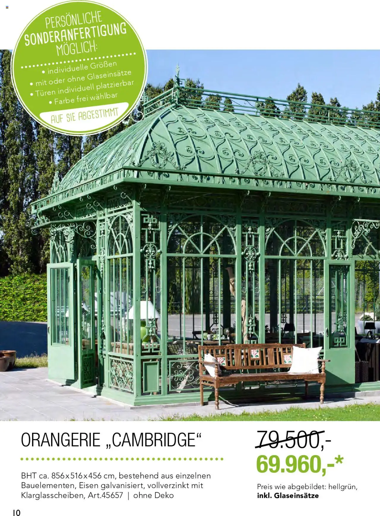 Rahaus Prospekt Gartenhäuser - Seite 10 - gültig ab 01.09.2022