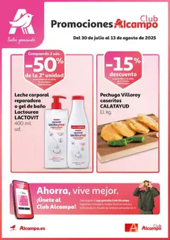 Vista previa del folleto Alcampo - Club Nacional  válido desde 30/07/2025