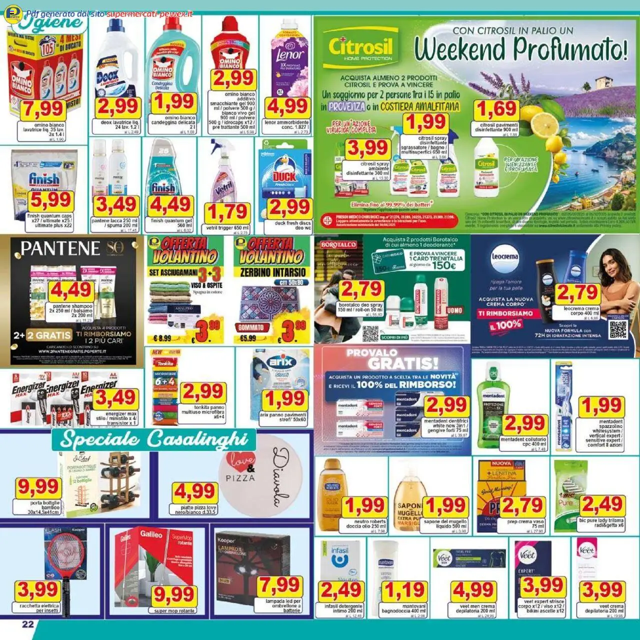 Volantino Pewex	 - pagina 22 - valido dal 16/07/2025