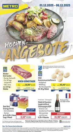 Vorschau Metro Prospekt 	 gültig ab 01.12.2025