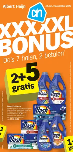Albert Heijn folder week  / de la semaine 45 geldig vanaf 03/11/2025