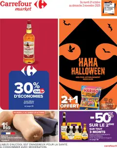 Aperçu Carrefour Market catalogue semaine 43 valable à partir du 21/10/2025