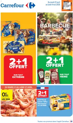 Aperçu Carrefour catalogue valable à partir du 21/04/2026
