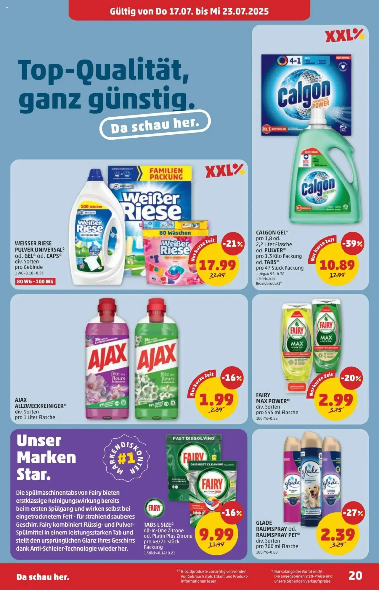 Penny Markt Flugblatt - Seite 20- gültig ab 17.07.2025