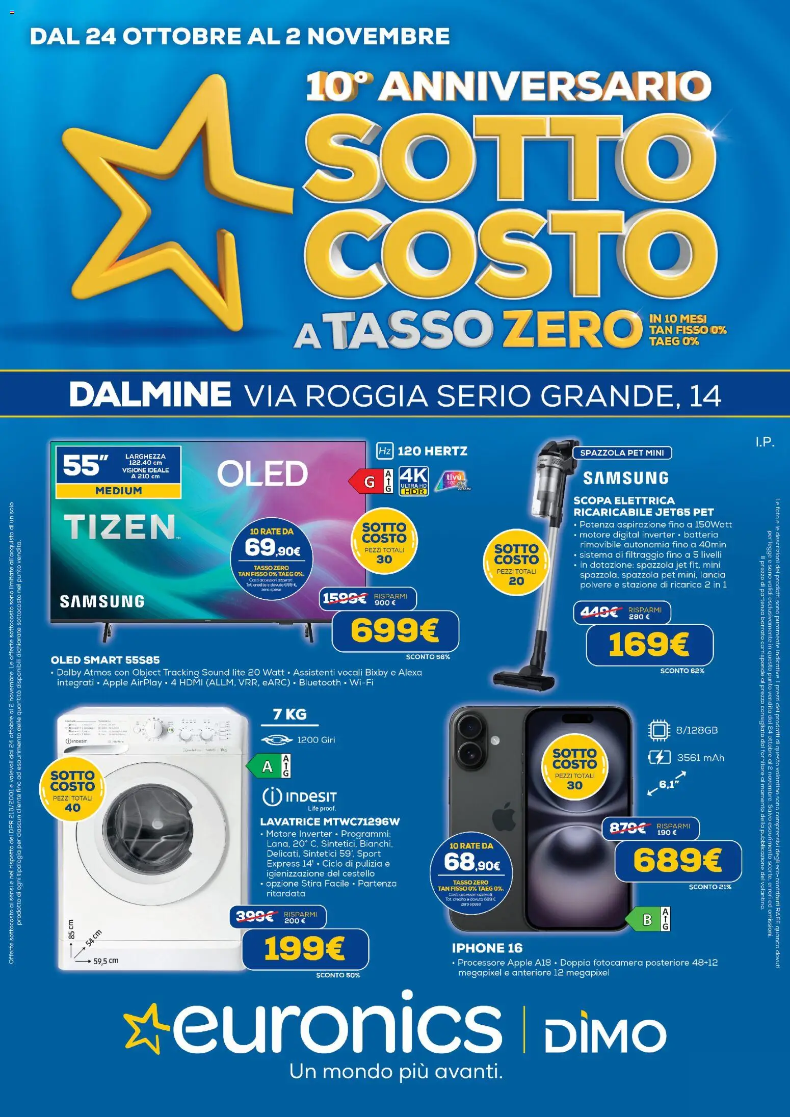 Euronics Dalmine catalogo - pagina 1 - valido dal 24/10/2025