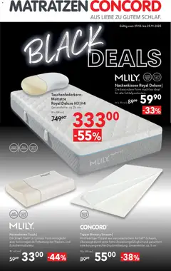 Vorschau Matratzen Concord Black Deals - Wien gültig ab 29.10.2025
