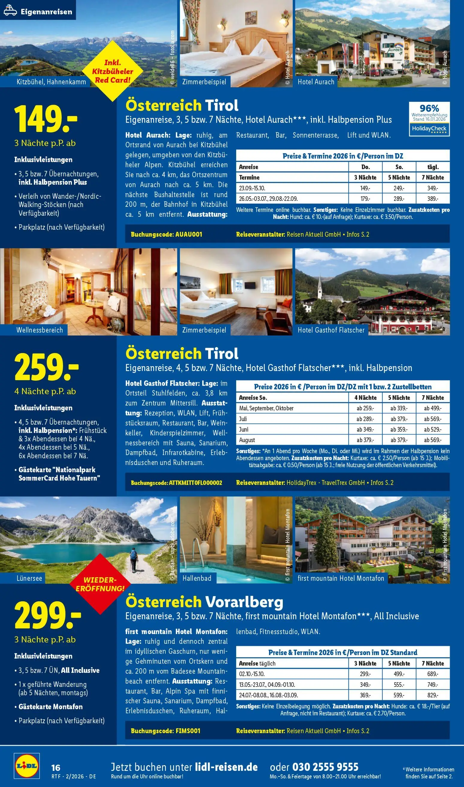 Lidl Reisen Prospekt 	 - Seite 16 - gültig ab 14.02.2026