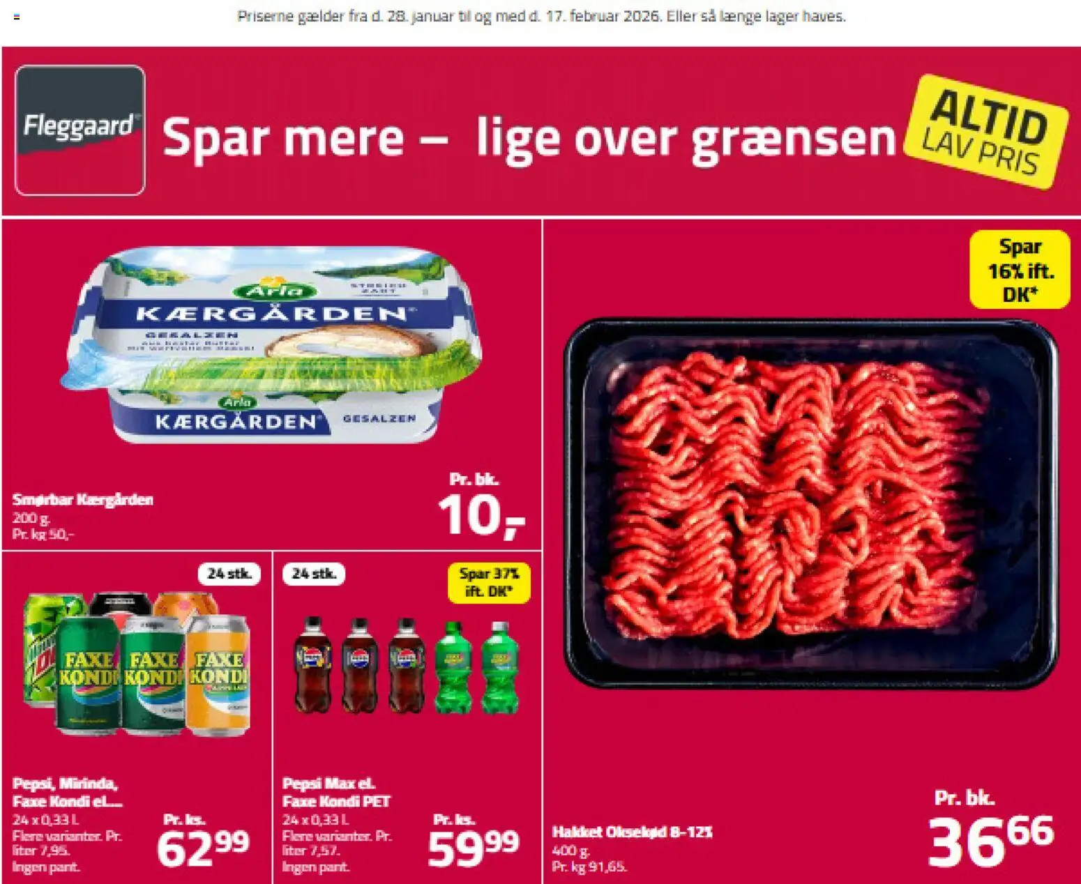 Fleggaard - Altid Lav Pris - side 1- gyldig fra 28/01/2026