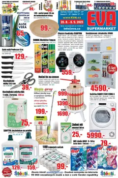 Náhled Eva supermarket leták platný od 20.08.2025