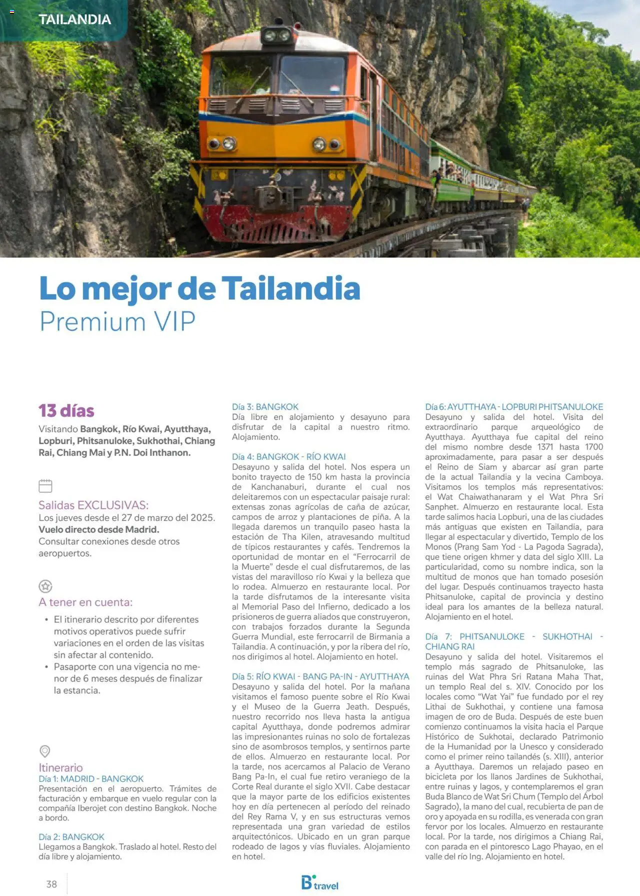 B the travel brand Asia 2025 - Página de 38 - Válido desde 15/11/2024