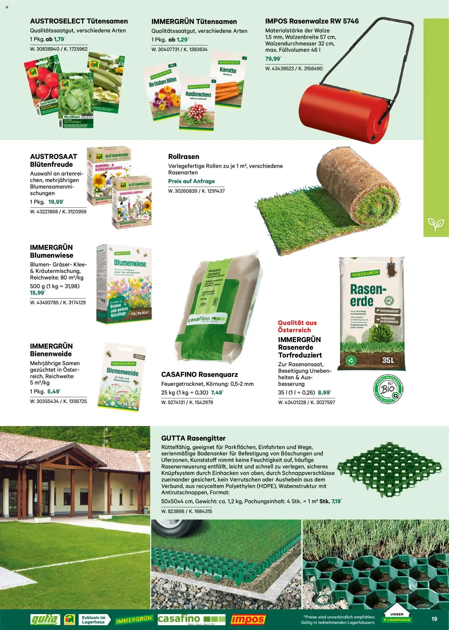 Lagerhaus  Garten und Freizeit Katalog 2026 - page 19- valid from 22.02.2026