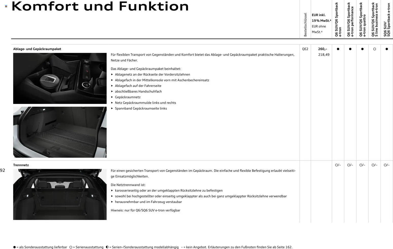 Audi Prospekt 	 - Seite 92 - gültig ab 28.10.2025