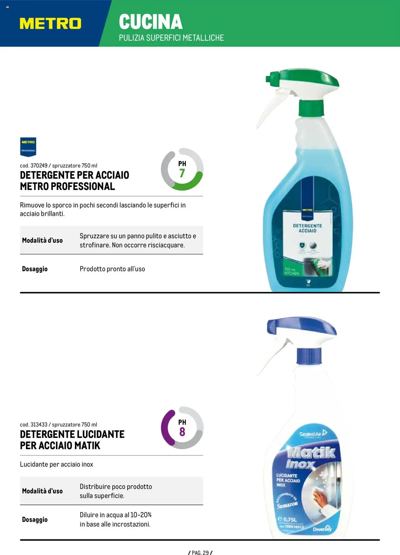 Metro Detergenza Professionale catalogo - pagina 29 - valido dal 11/09/2025