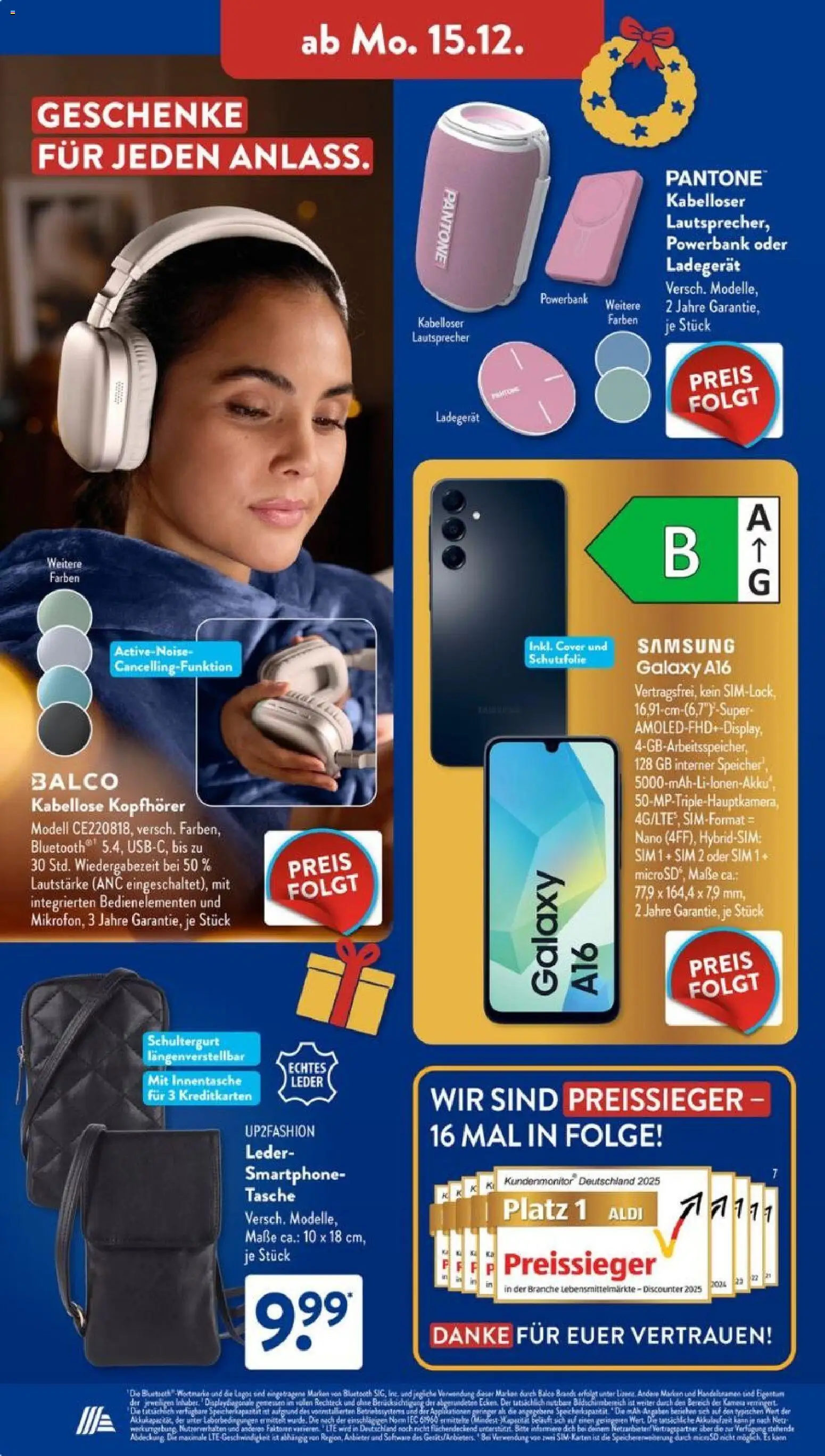 Aldi Süd Prospekt 	 - Seite 2 - gültig ab 15.12.2025