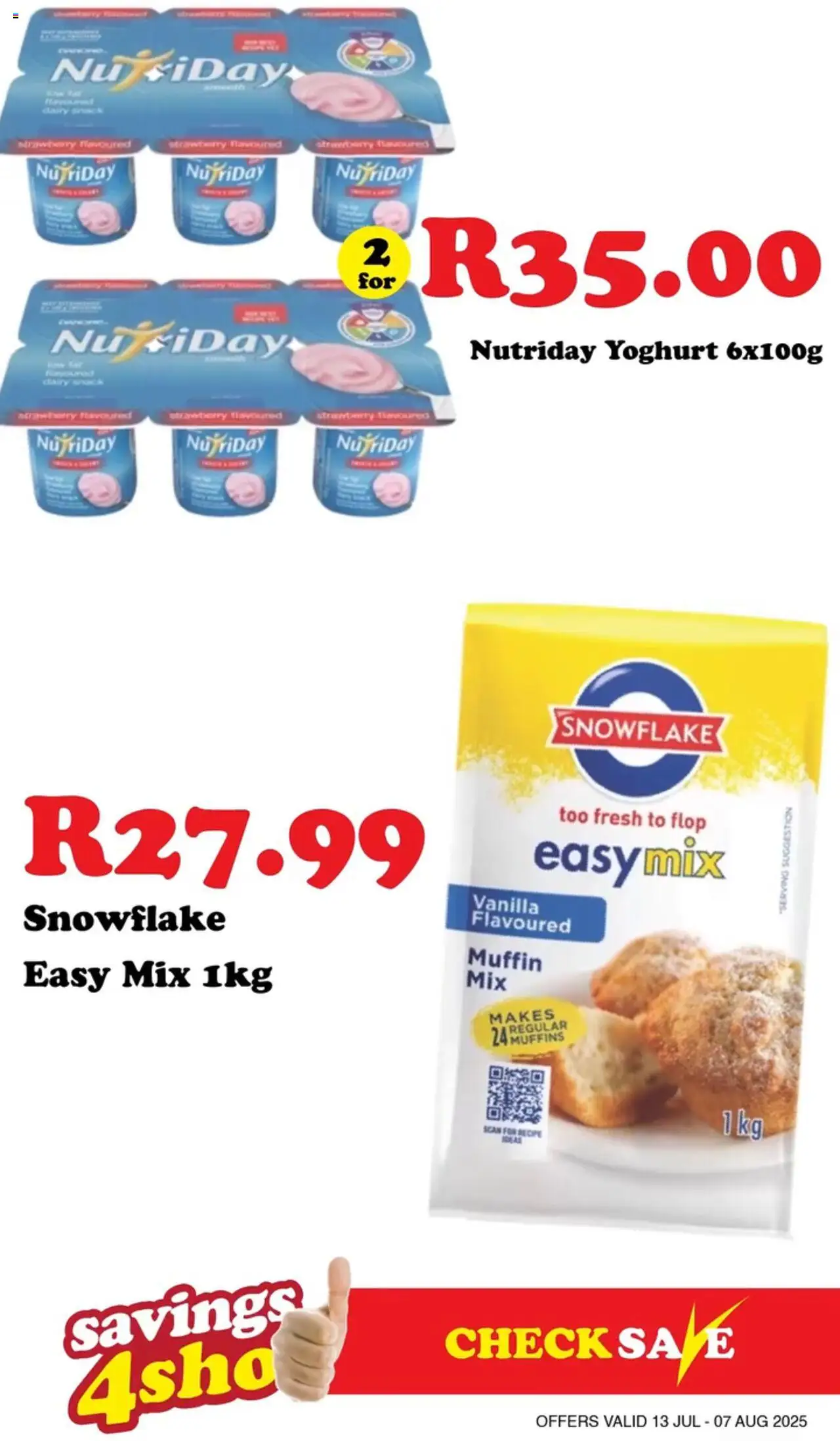Check Save Specials - page 3- valid from 13/07/2025