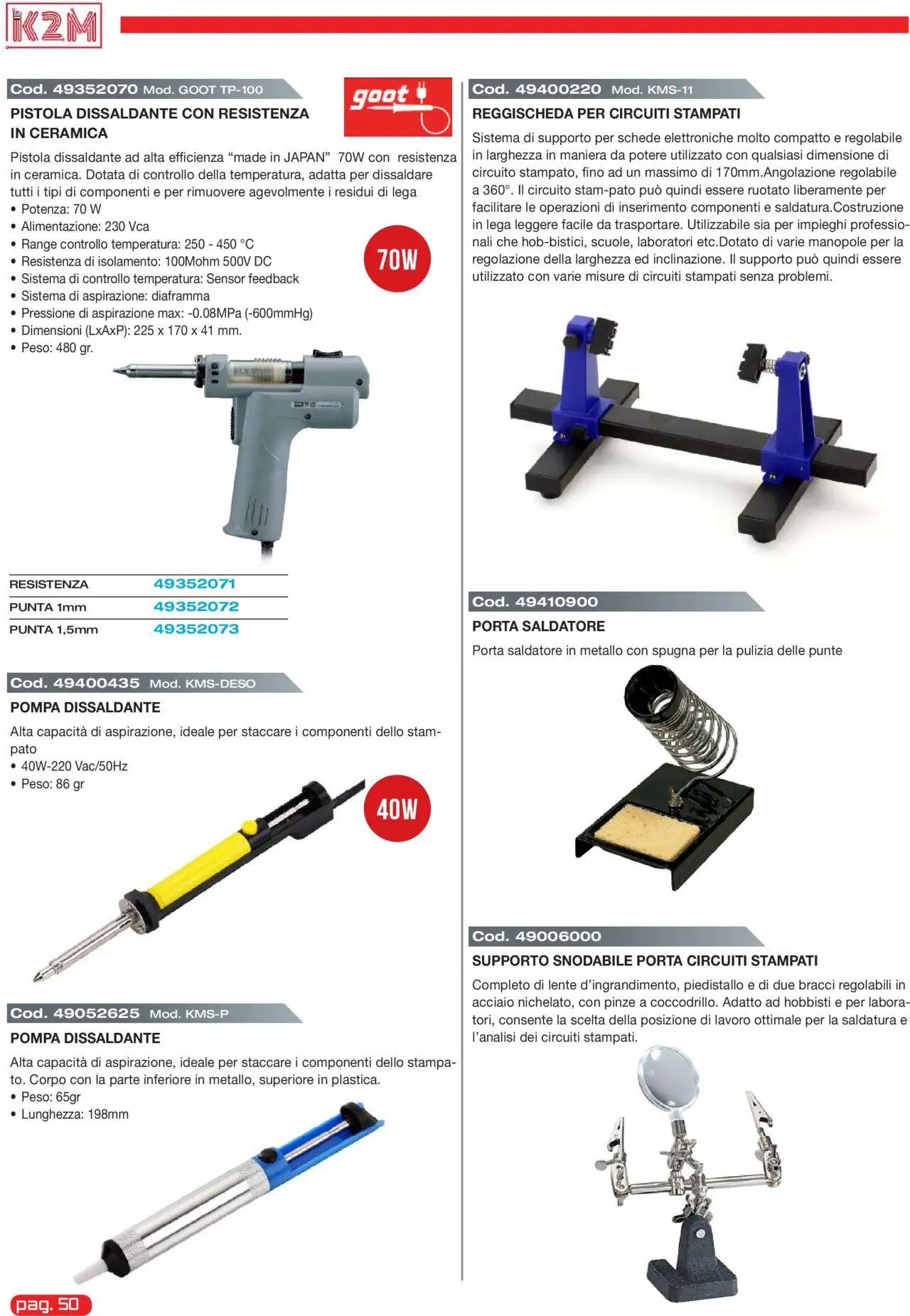 GBC K2M catalogo - pagina 50 - valido dal 31/05/2025