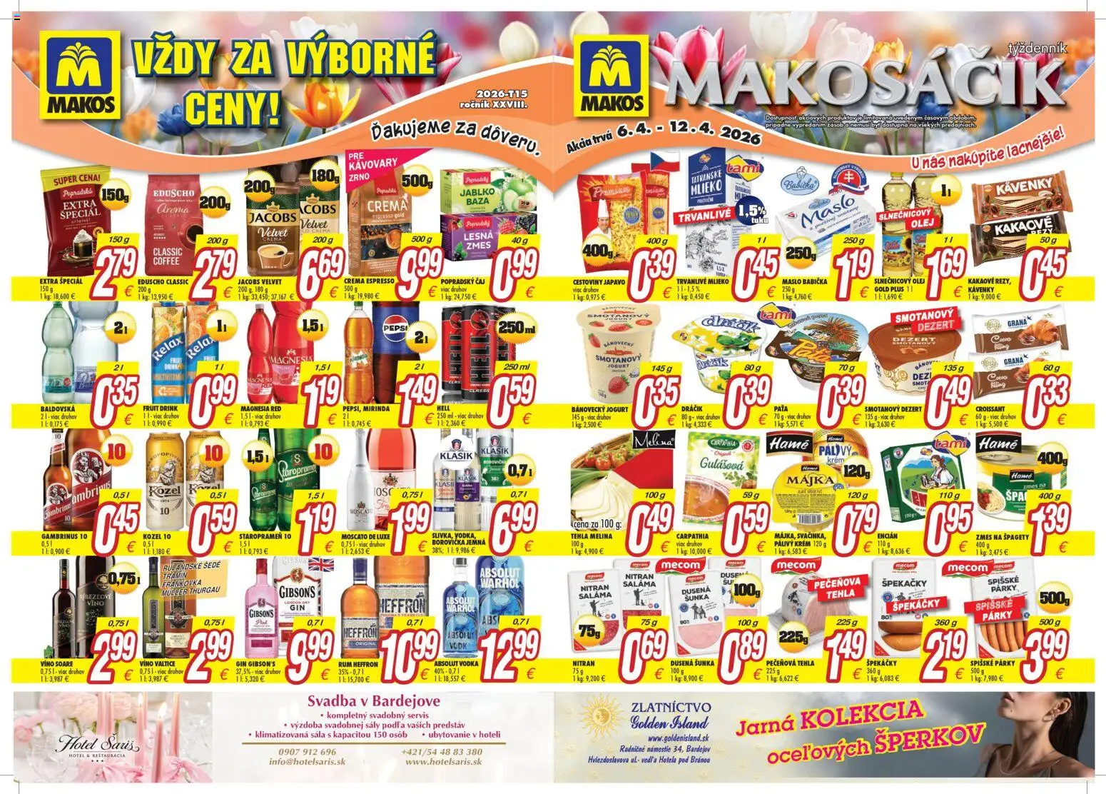 Makos leták - strana 1- platný od 06.04.2026