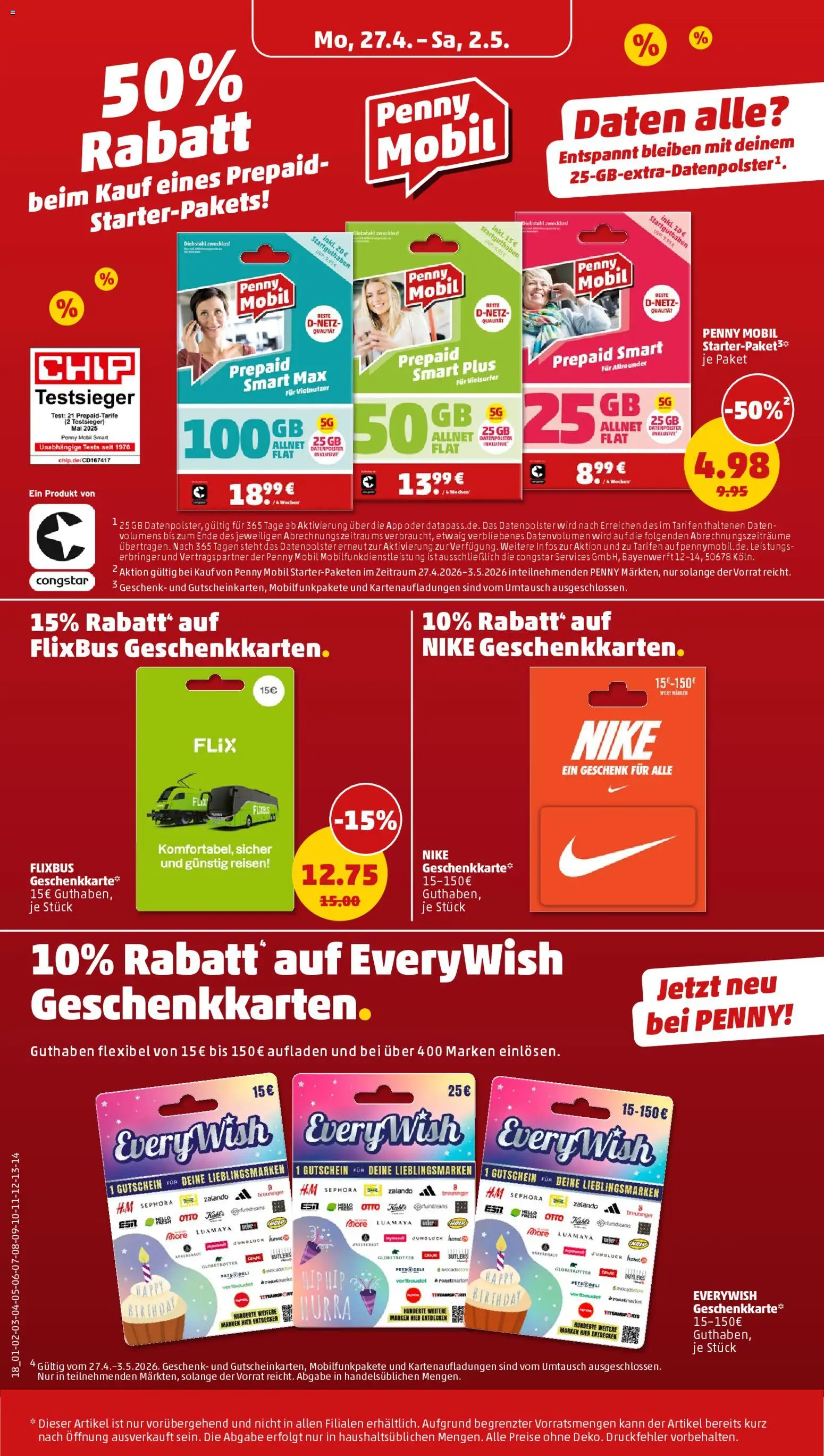 Penny Prospekt 	 - Seite 22 - gültig ab 27.04.2026