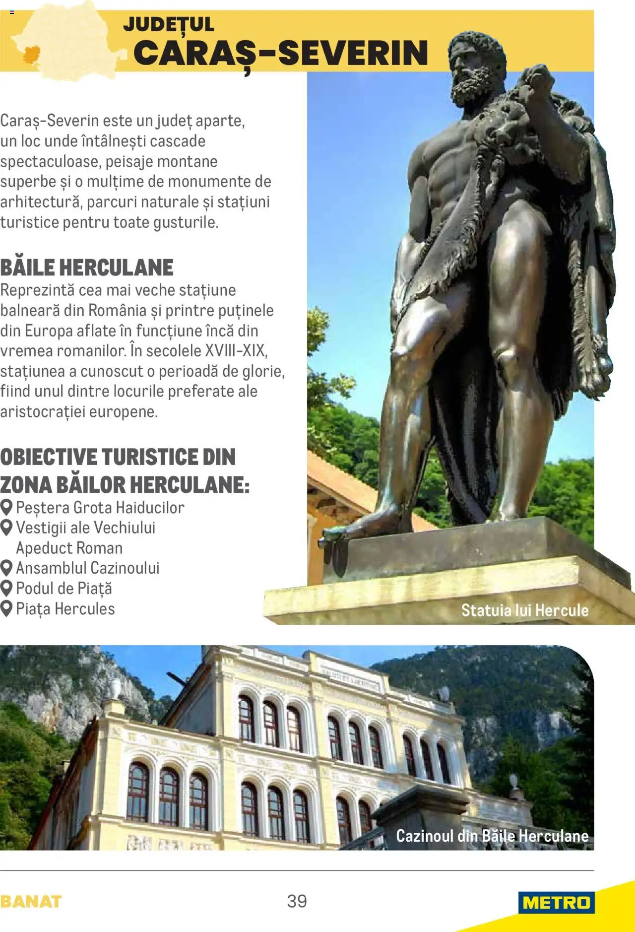 Metro catalog - Ghid de călătorie România - pagina 39- valabil de la 22.03.2024