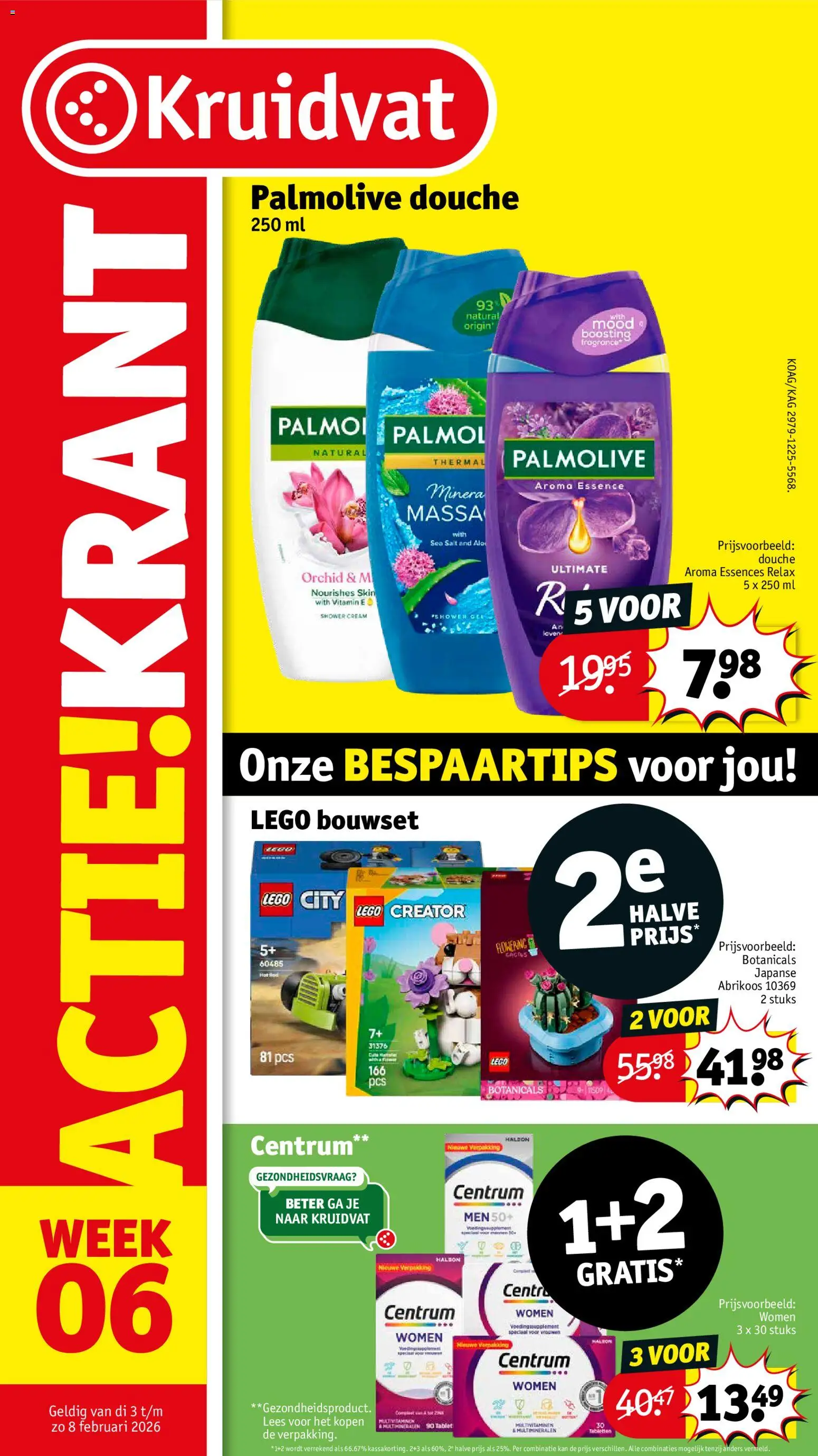 Kruidvat - Folder week 6 - pagina 1- geldig vanaf 02-02-2026