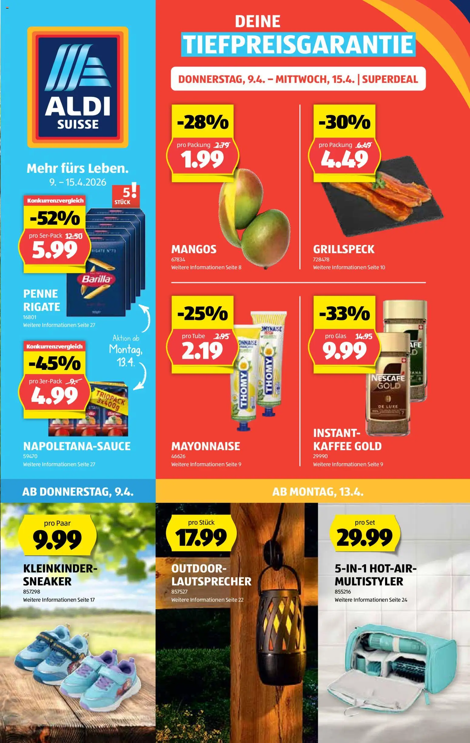 Aldi aktionen - Seite 1- gültig ab 09.04.2026