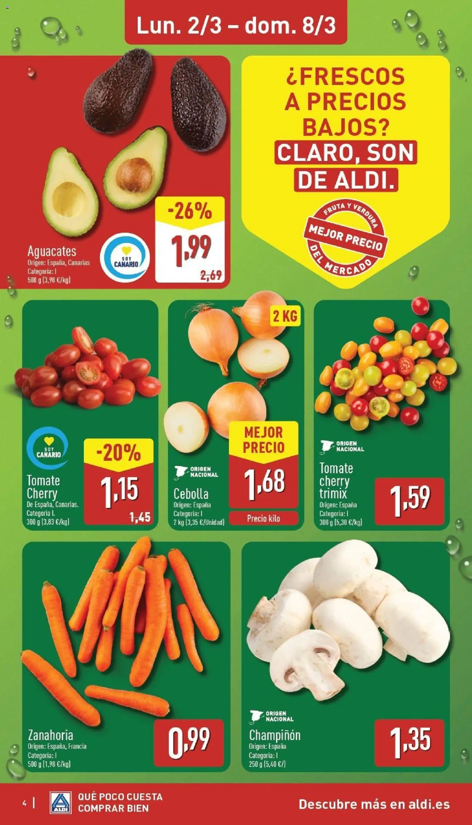 Aldi folleto Canarias - Página de 4 - Válido desde 02/03/2026