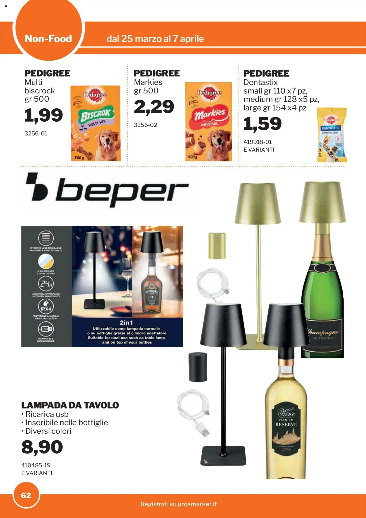 Sogegross volantino - pagina 62 - valido dal 25/03/2026