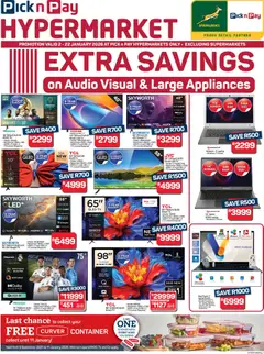 Preview Pick n Pay - Hypermarket Audio & Visual Specials valid from 02/01/2026
